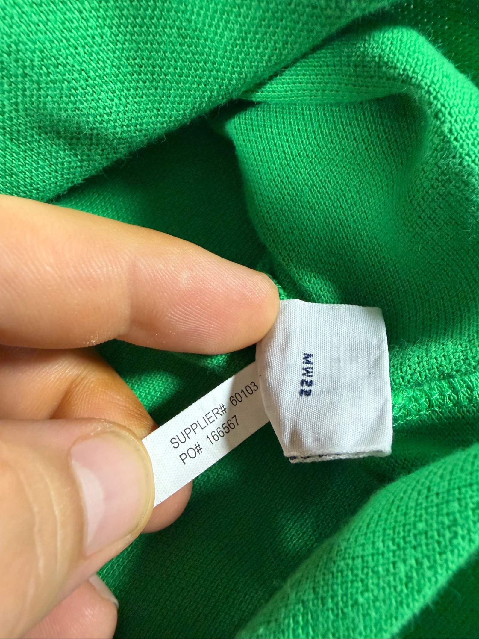 Polo Ralph Lauren Green Polo Shirt Orange Pony SVintage Cotton Classic Preppy – photo 10
